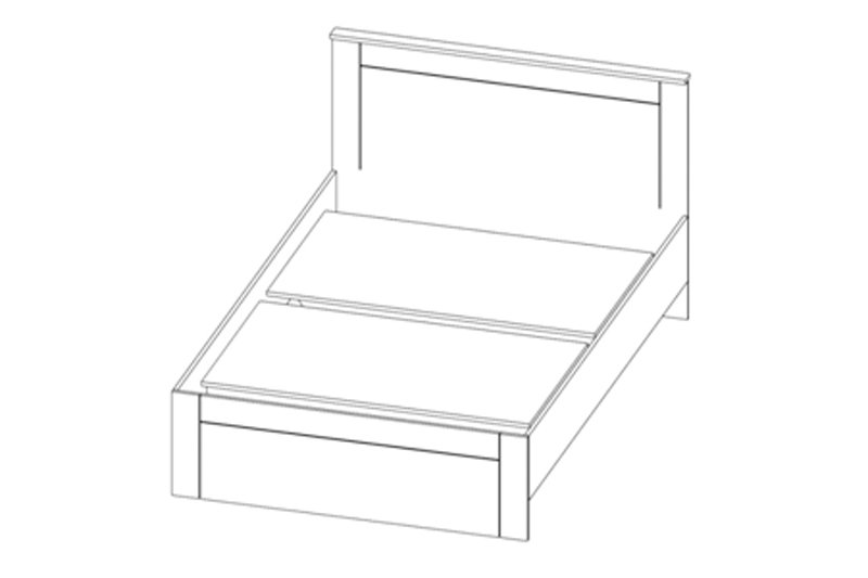 Двуспальная кровать Двуспальная кровать Элегия