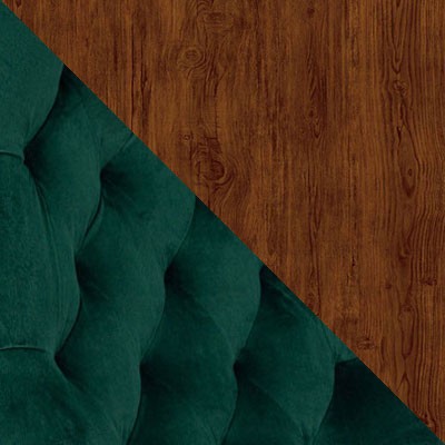 Кресло руководителя T-9928WALNUT/FABR