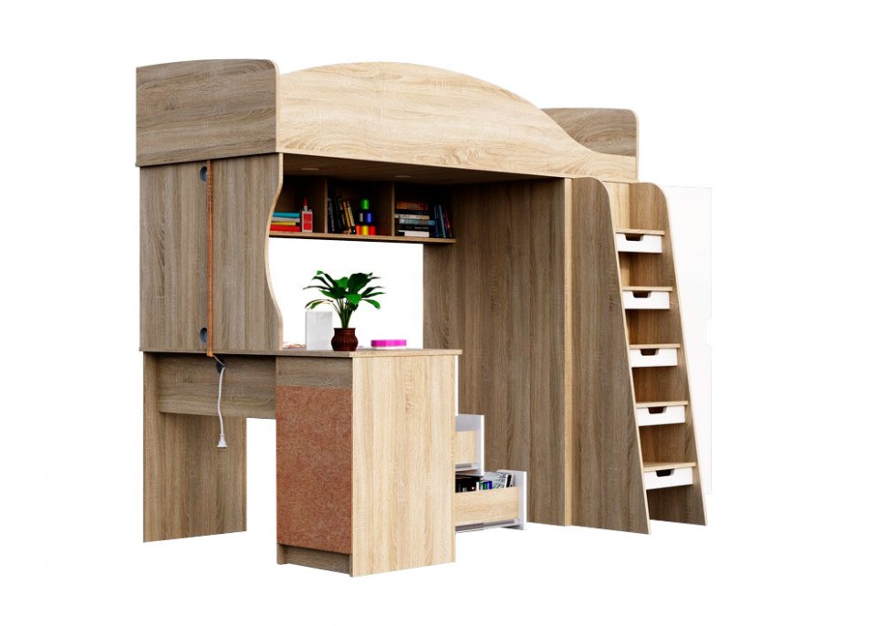 Кровать-чердак Кровать - чердак Сенди Плюс