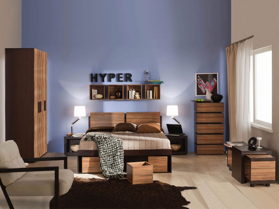 Спальный гарнитур Спальный гарнитур Хайпер 1