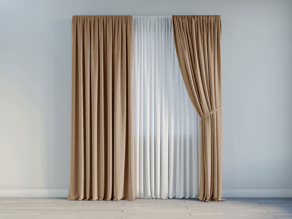 Штора Портьера ШП(391-3), Размер 150х250