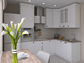 Кухонный гарнитур Бьянка 240х160 см