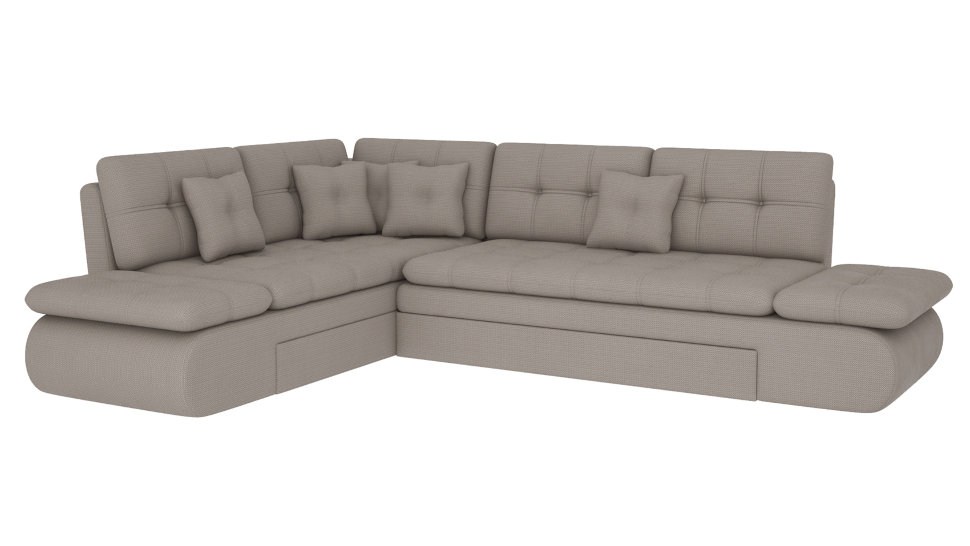 Угловой диван Степ Тайм с трещотками