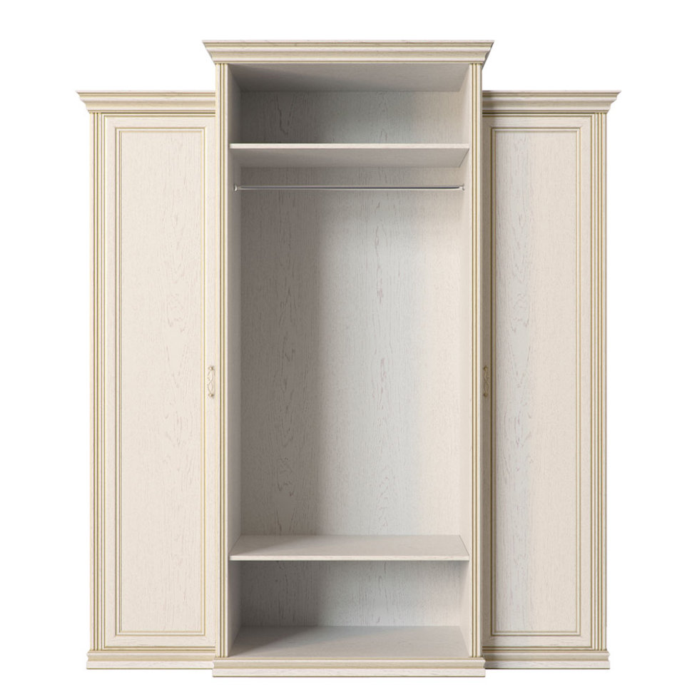 Распашной шкаф Шкаф 4-х дверный с пеналами глухой Венето