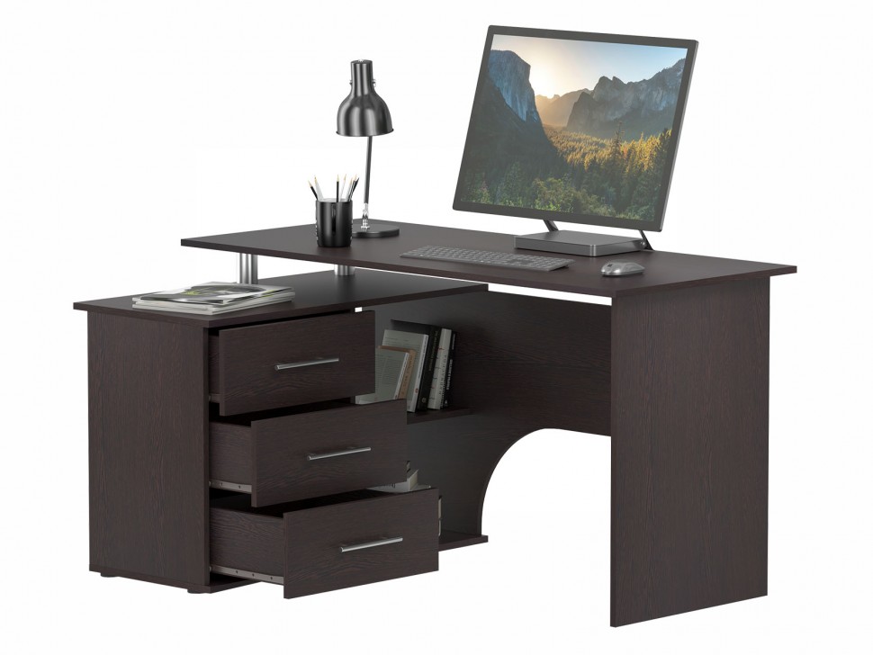 Угловой письменный стол КСТ