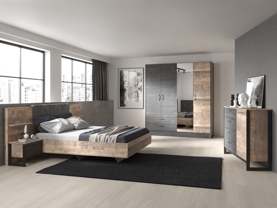 Набор прикроватных тумб Хуго 2 шт