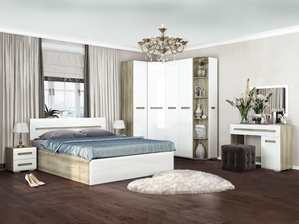 Распашной шкаф Наоми Лайт 8