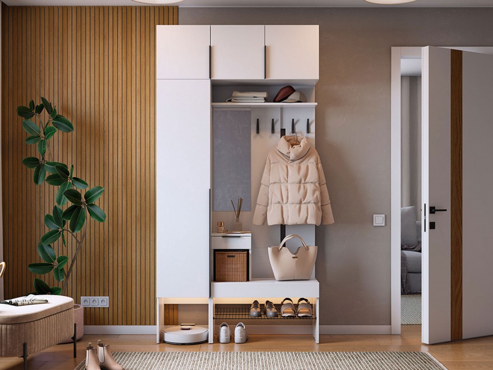 Распашной шкаф Баско 40 см