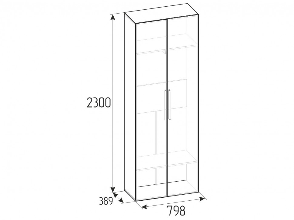 Детский шкаф Натура