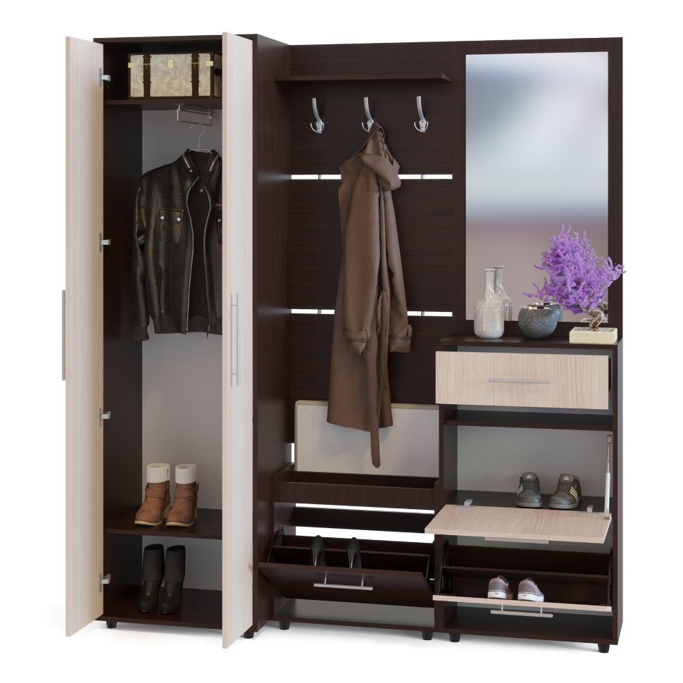 Прихожая ВШ-5.1+ТП-6М+ТП-4+ПЗ-4+ШО-1