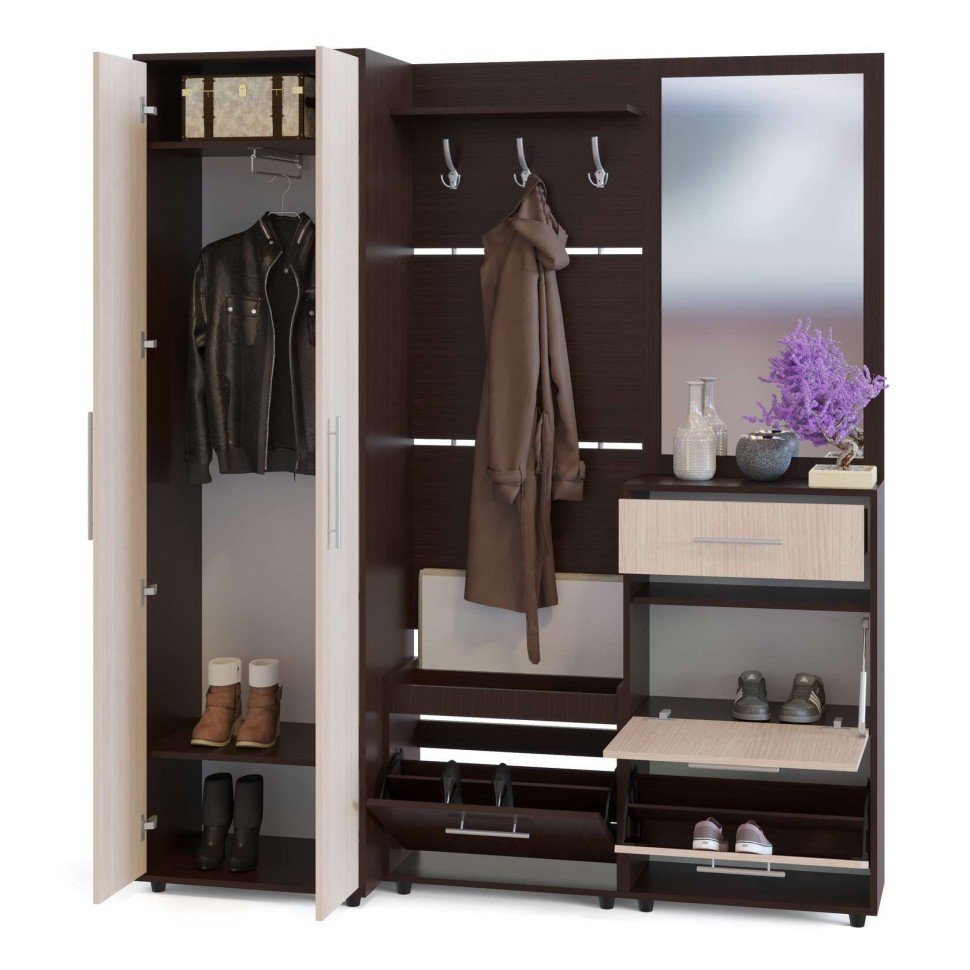 Прихожая ВШ-5.1+ТП-6М+ТП-4+ПЗ-4+ШО-1