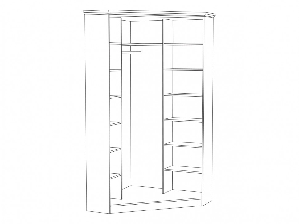 Угловой шкаф Ливерпуль