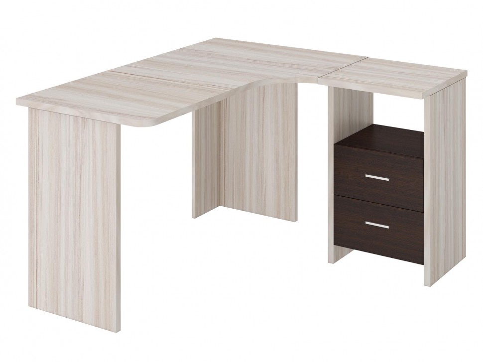 Компьютерный стол Угл130 с тумбой