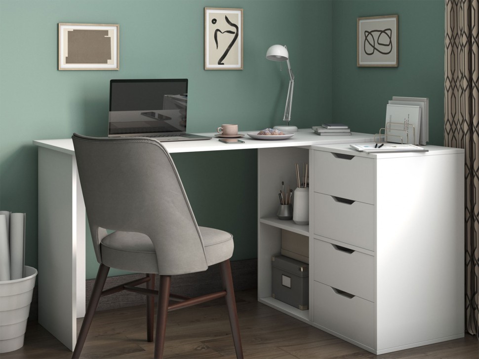 Письменный стол Юнит с ящиками