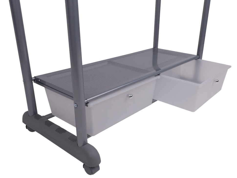 Напольная вешалка Стойка для одежды Cora с ящиками