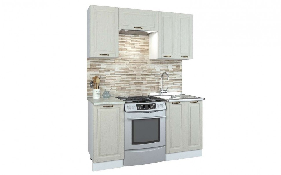 Прямой кухонный гарнитур Кухня Палермо 1,6 м