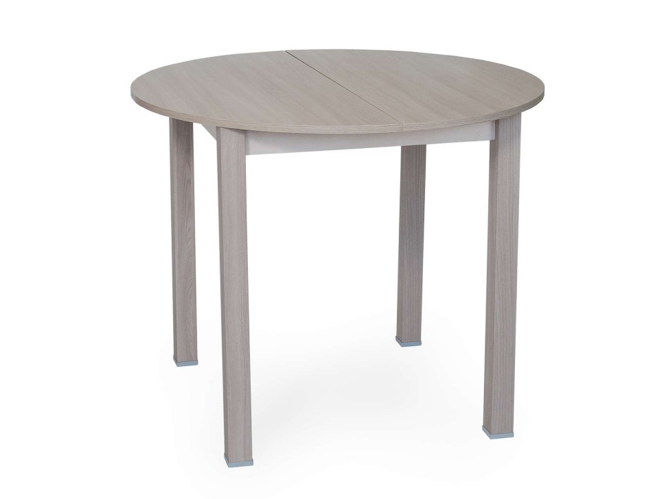 Стол обеденный раздвижной с круглой крышкой