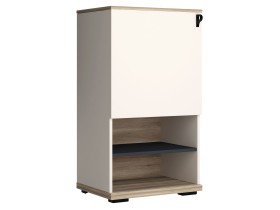 Распашной шкаф низкий с нишей Тоскана Лайт