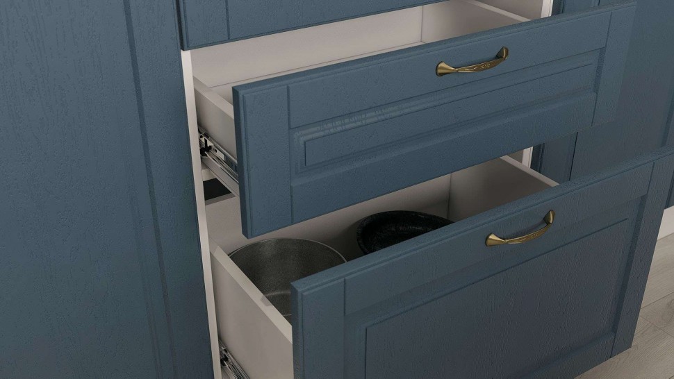 Угловой кухонный гарнитур Кухня Палермо 2,8х1,5 м