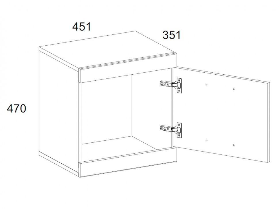 Тумба детская Оскар