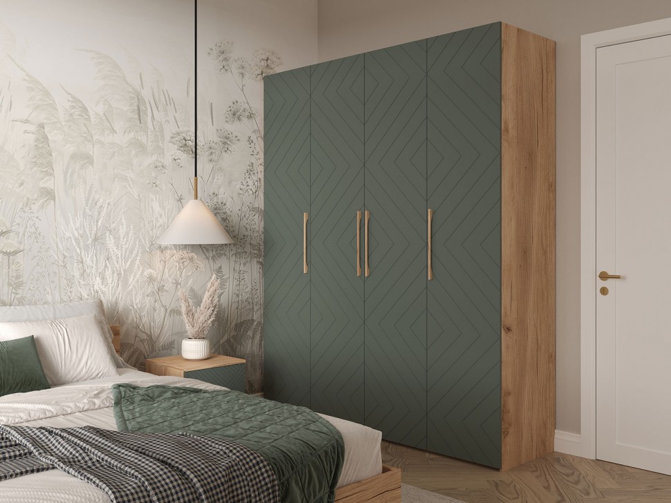 Распашной шкаф Ньерд 4 двери