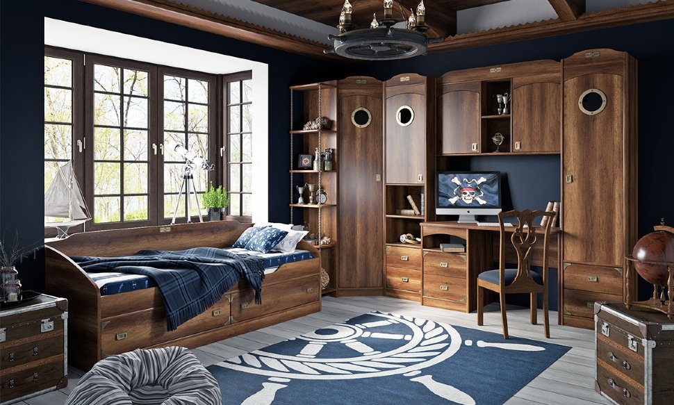 Стеллаж Навигатор ТД-250.07.20 Шкаф комбинированный открытый