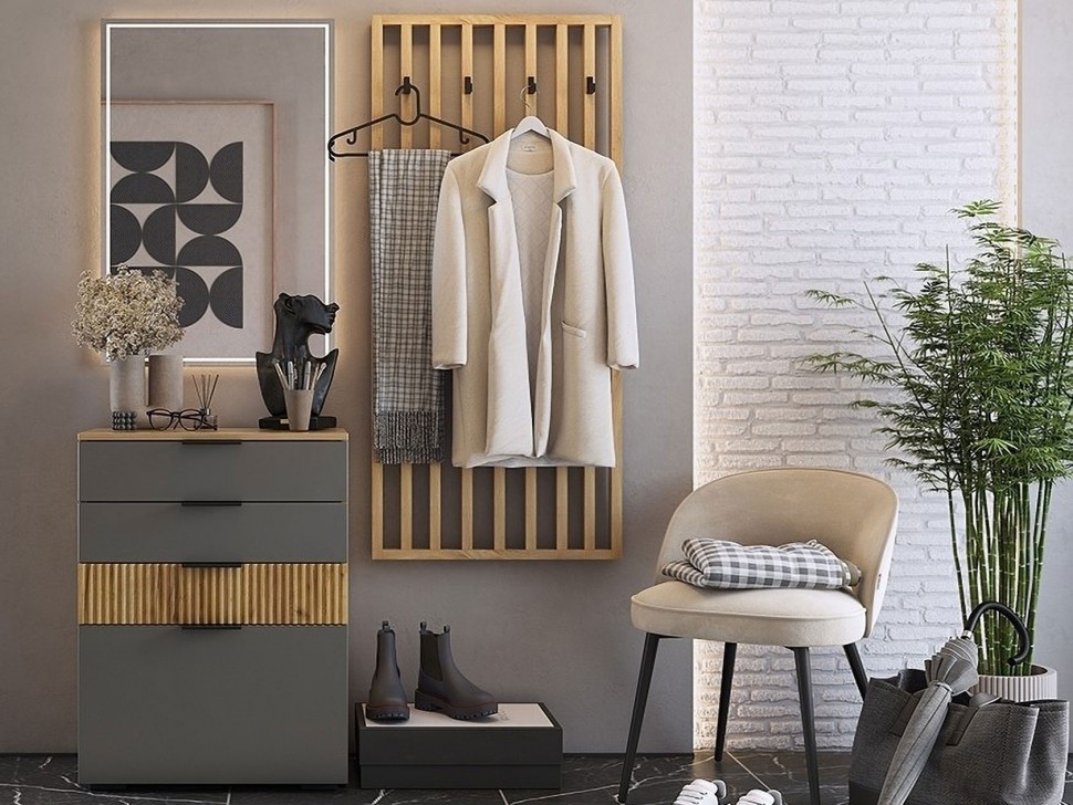 Прихожая с комодом Адам