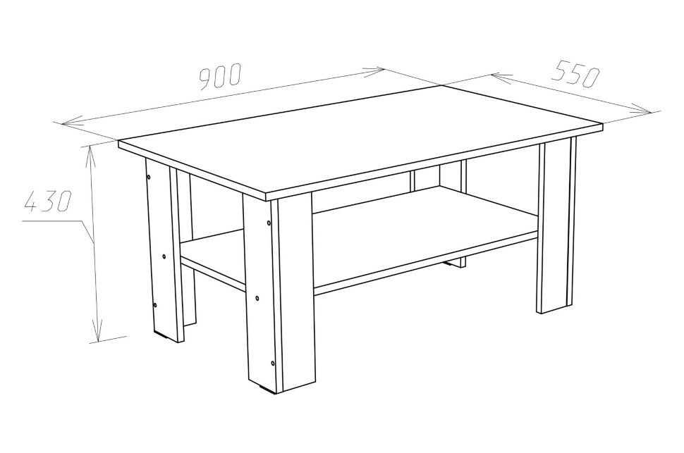 Журнальный столик Абери