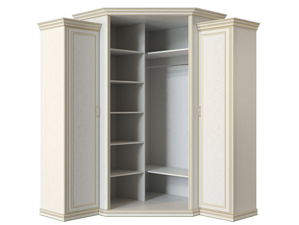 Угловой шкаф Шкаф угловой с зеркалами Венето