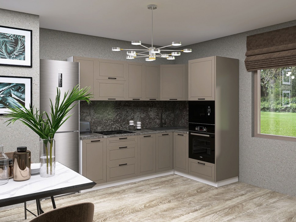 Кухонный гарнитур Вектор 240х160 см