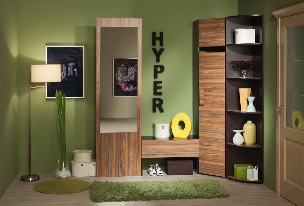 Стеллаж Hyper Полка угловая 1