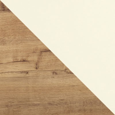 Шкаф-витрина Пенал комбинированный высокий Ливорно 011.49