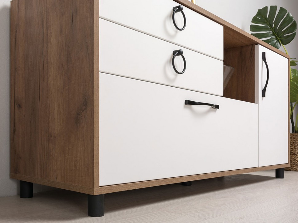 ТВ-тумба ТВ тумба Винтаж 13.283.07 3 ящ 1 дв