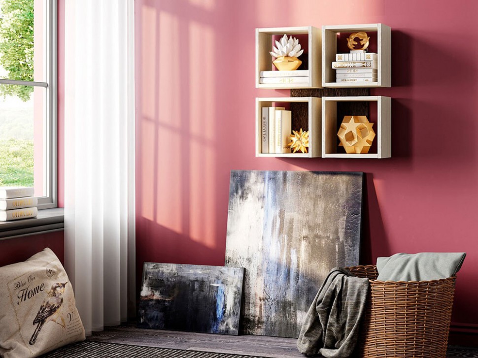 Настенная полка Ион 5