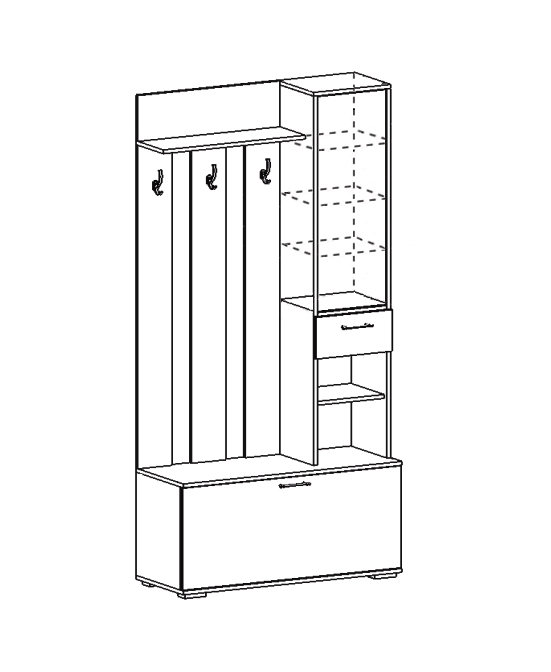 Прихожая Ники