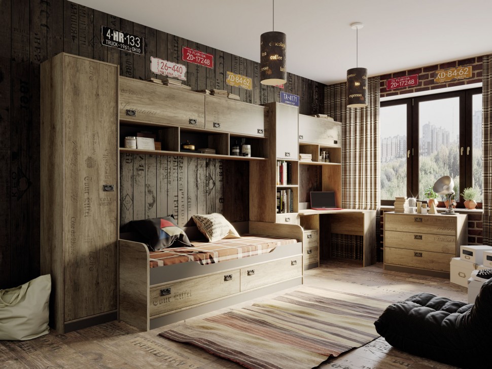 Детский шкаф Пилигрим