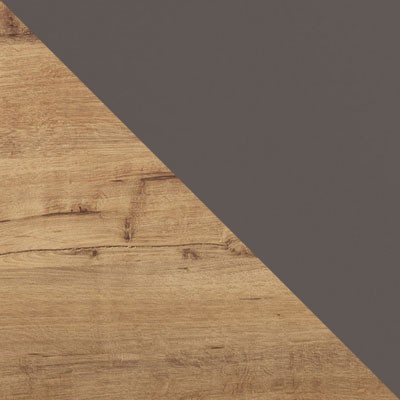 Шкаф-витрина Пенал комбинированный  Ливорно 011.49-01