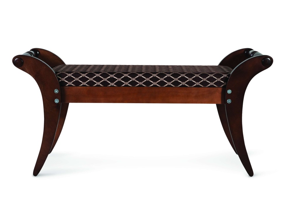 Классическая банкетка с подлокотниками Тифани