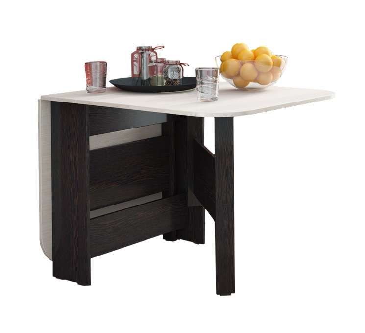 Узкий стол-книжка раскладной Т1