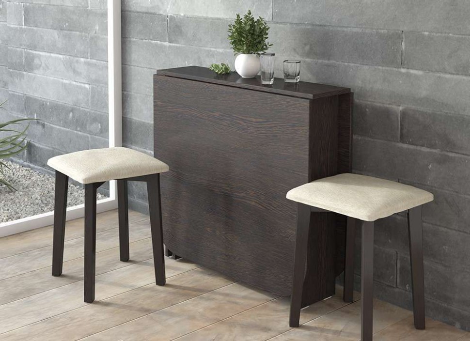 Узкий стол-книжка раскладной Т1