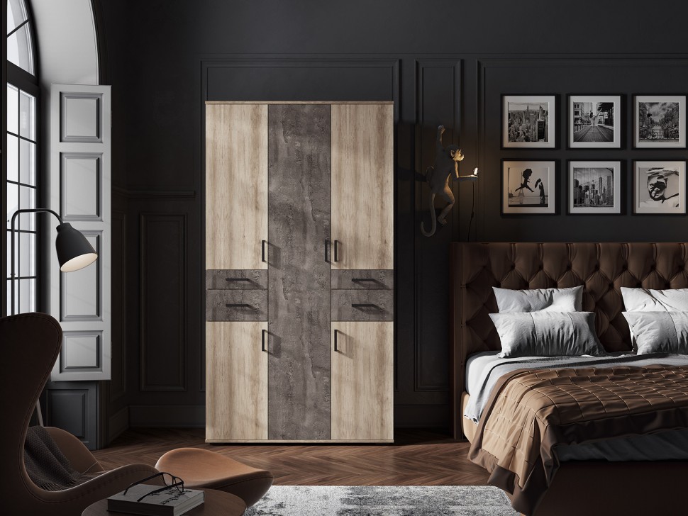 Распашной шкаф Нельсон 2