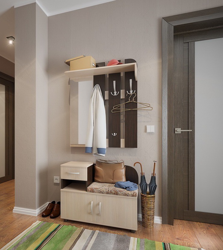 Настенная вешалка в прихожую "Аврора"