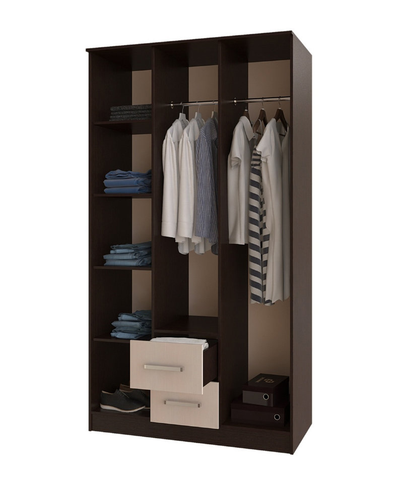 Распашной шкаф Фиеста 3 двери