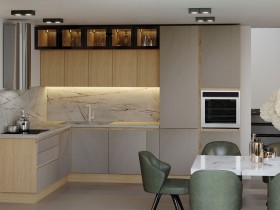 Кухонный гарнитур Женева 324х180 см