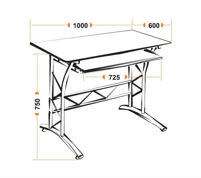 Письменный стол ST-F1018