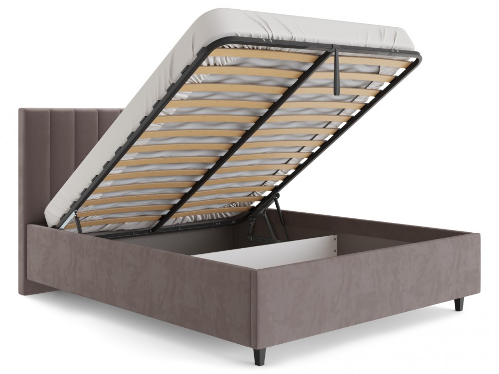 Двуспальная кровать Кровать с подъемным механизмом Симона Люкс ПМ + Пружинный матрас Optima S 20 double