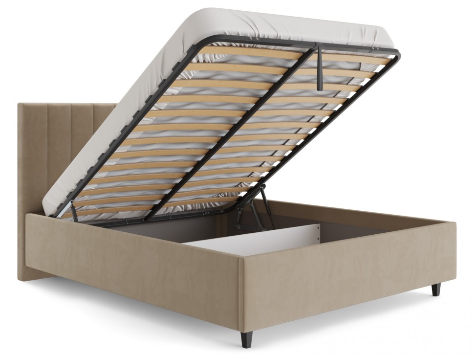 Двуспальная кровать Кровать с подъемным механизмом Симона Люкс ПМ + Пружинный матрас Optima S 20 double