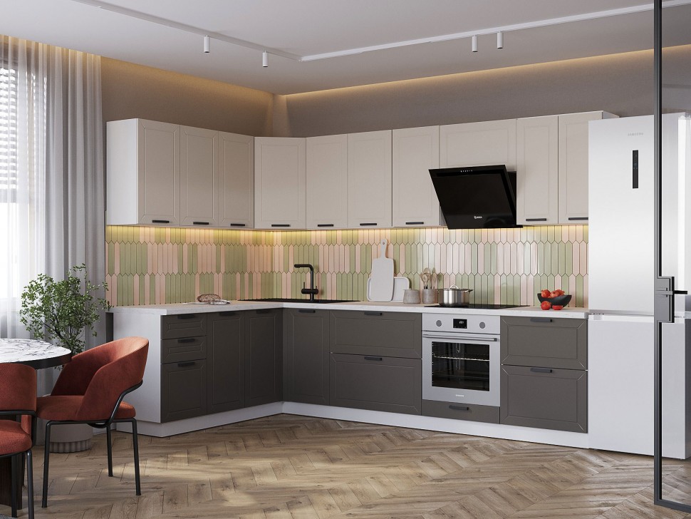 Кухонный гарнитур Оптима 300х180 см