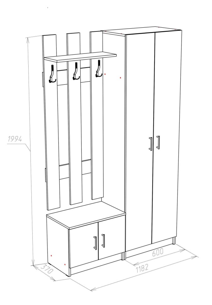 Прихожая Филида