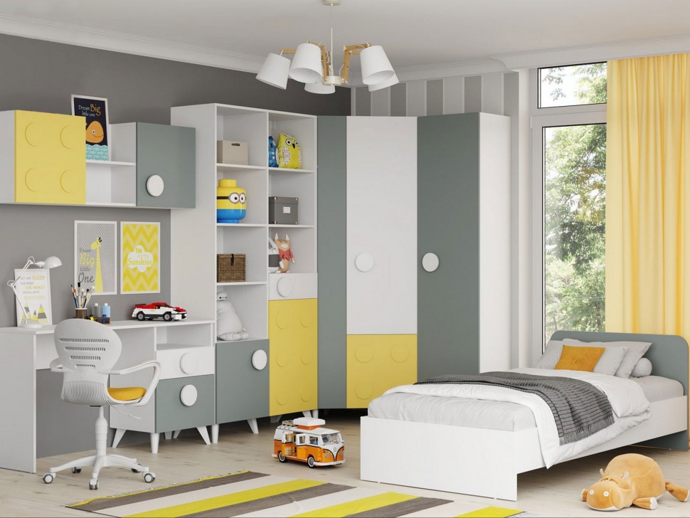 Стеллаж в детскую Лего